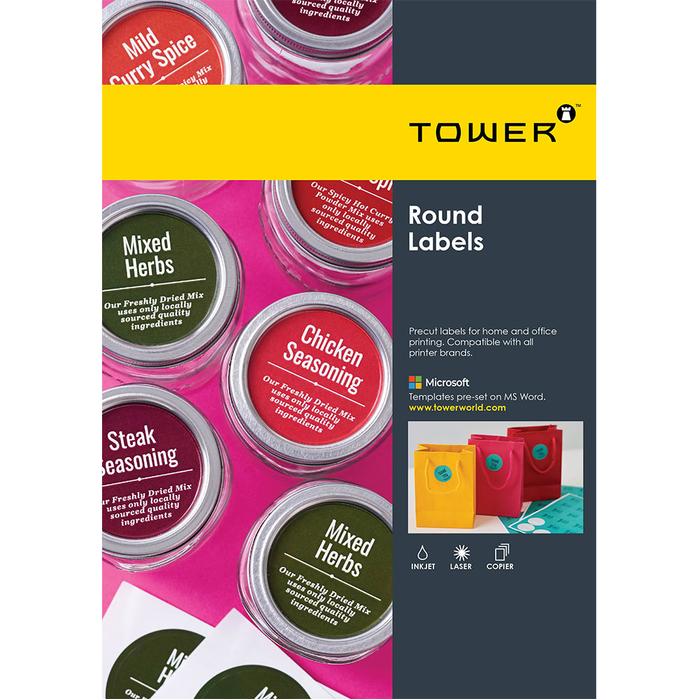 Tower Round labels