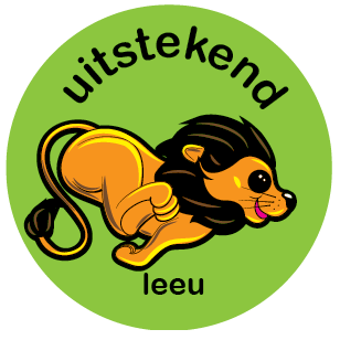 Big 5 Lion Virtual Sticker Afrikaans