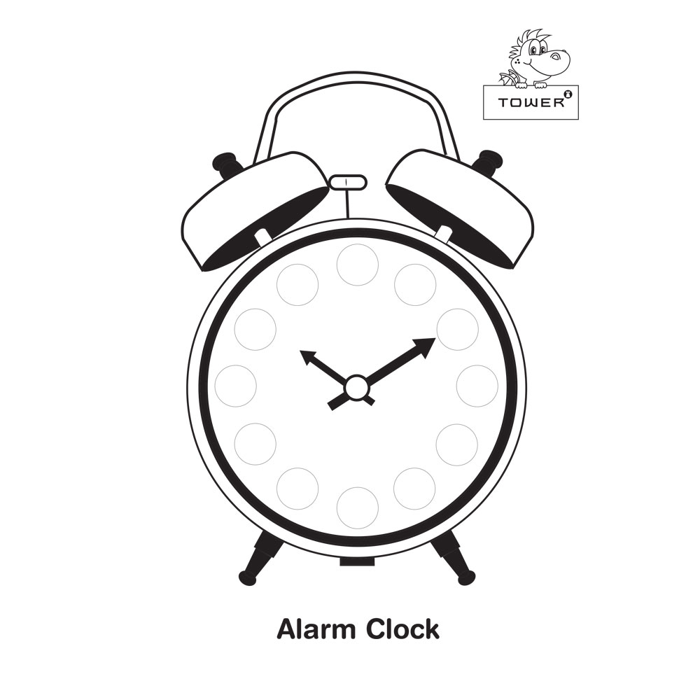 TOWER Printables Alarm Clock